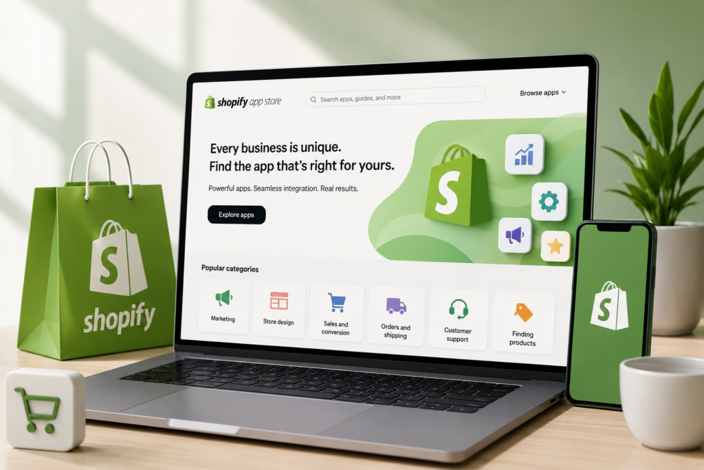 shopify app store